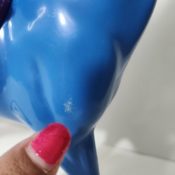 Monster High Headless Headmistress Bloodgood Blue Horse Nightmare Toy and Saddle - Picture 9 of 10